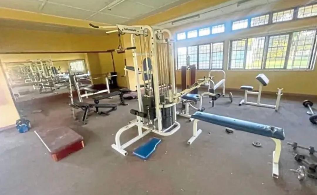 Gym before