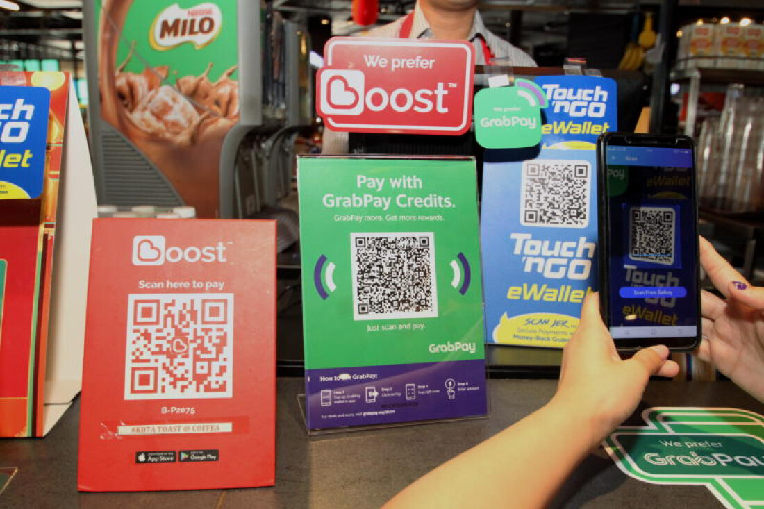 QR codes in South East Asia